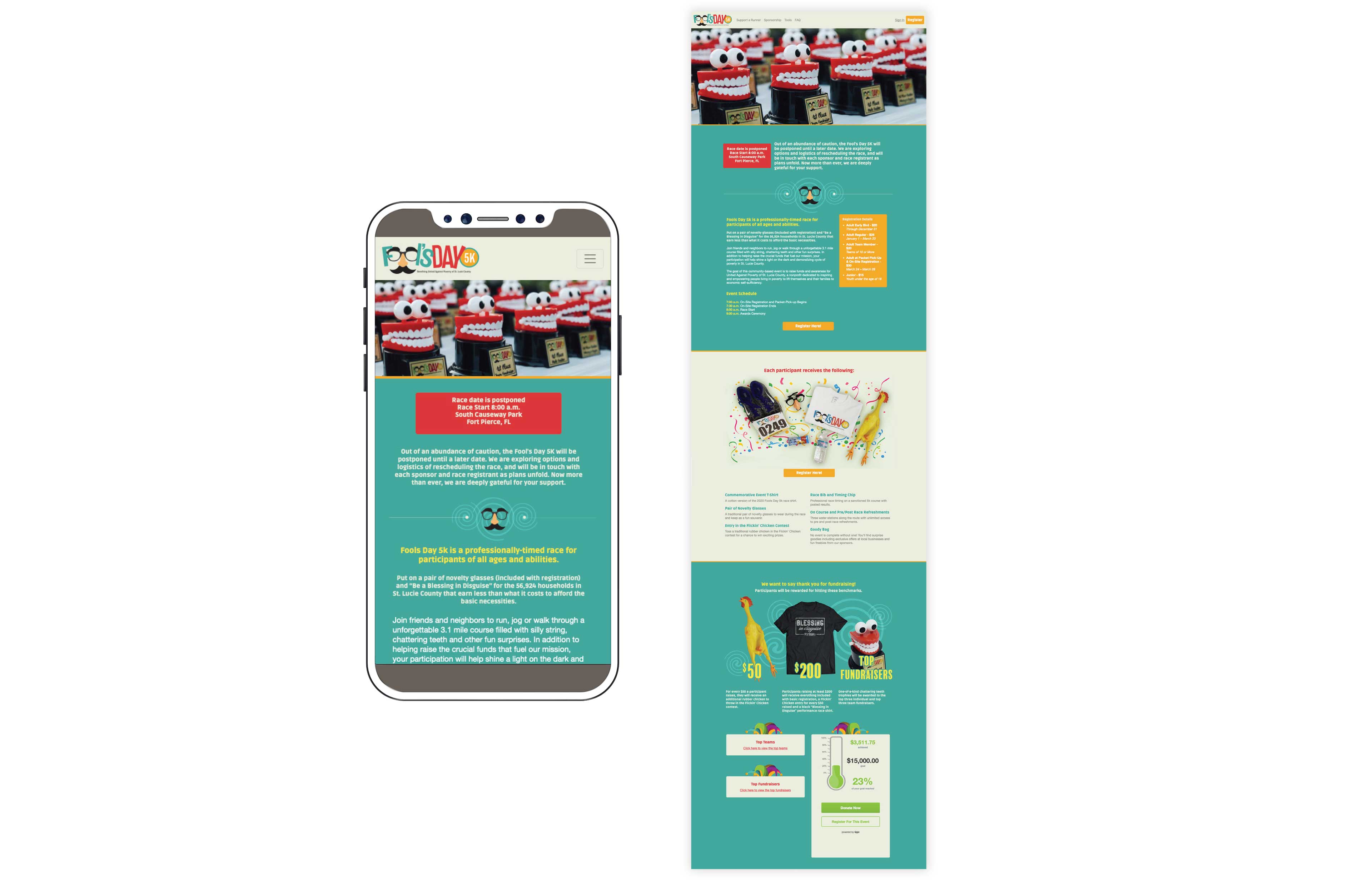 Fools Day 5K Website