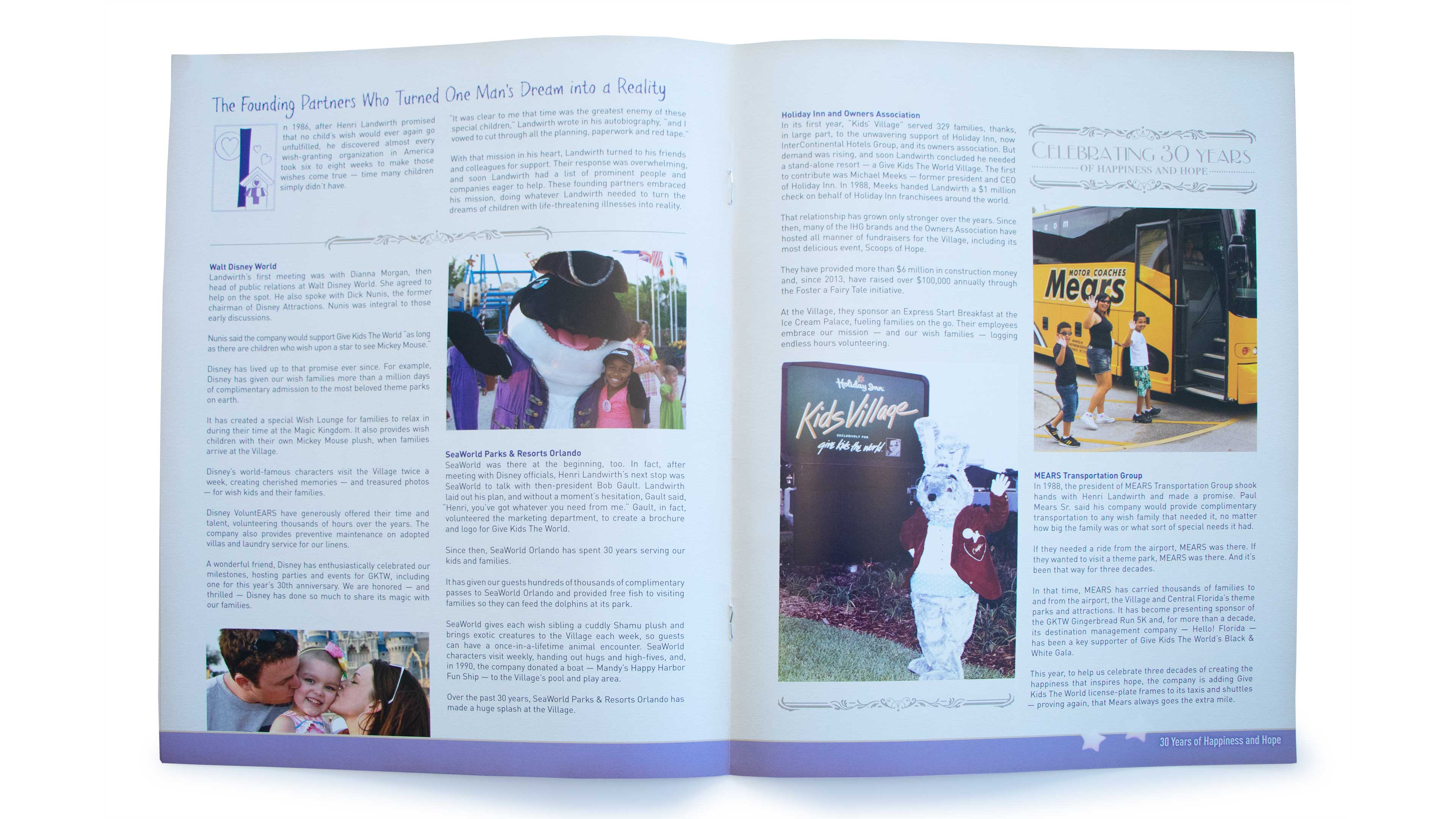 Miracles and Memories 30th Anniversary Edition Spread