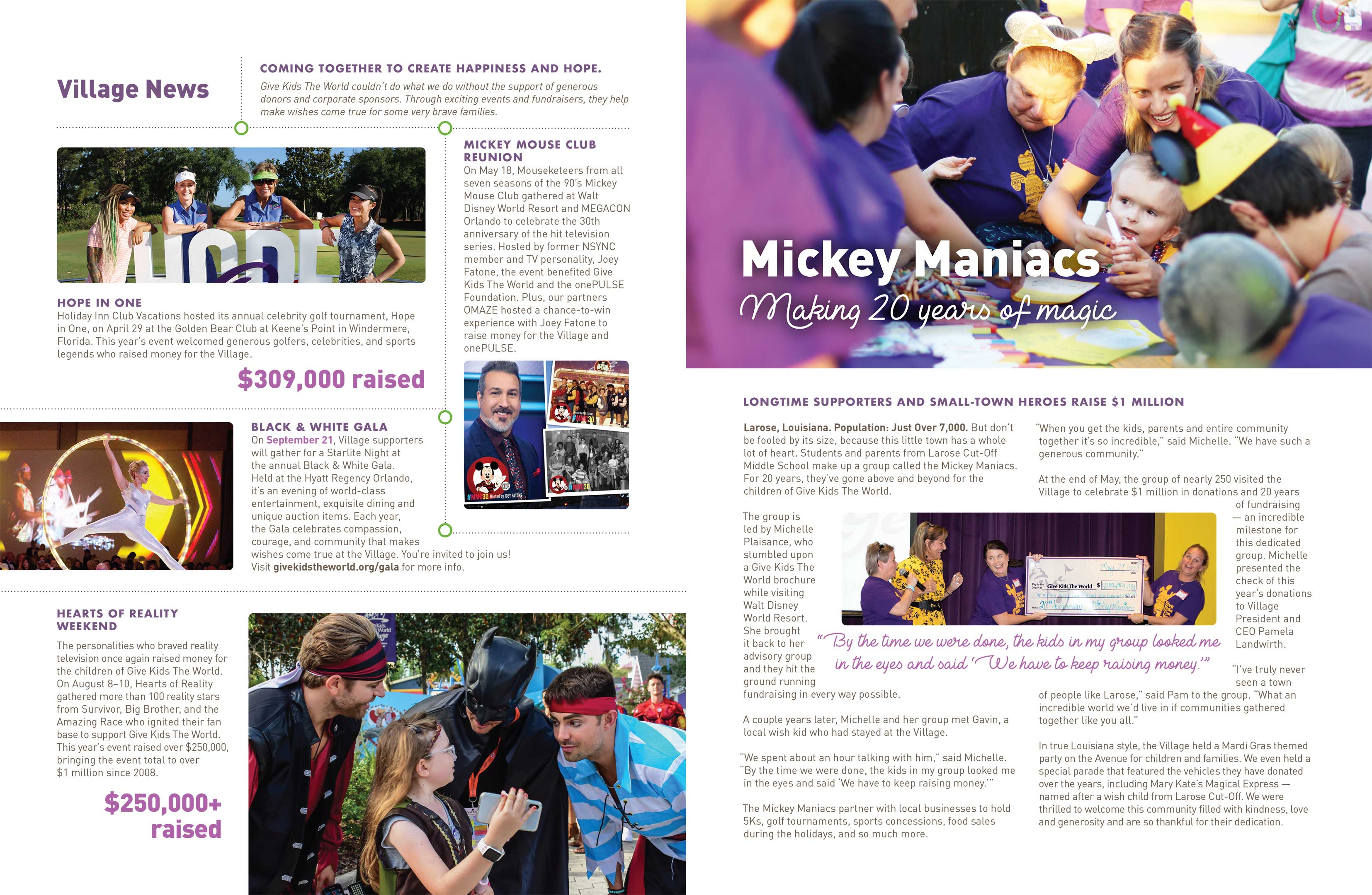 Miracles and Memories Summer 2019