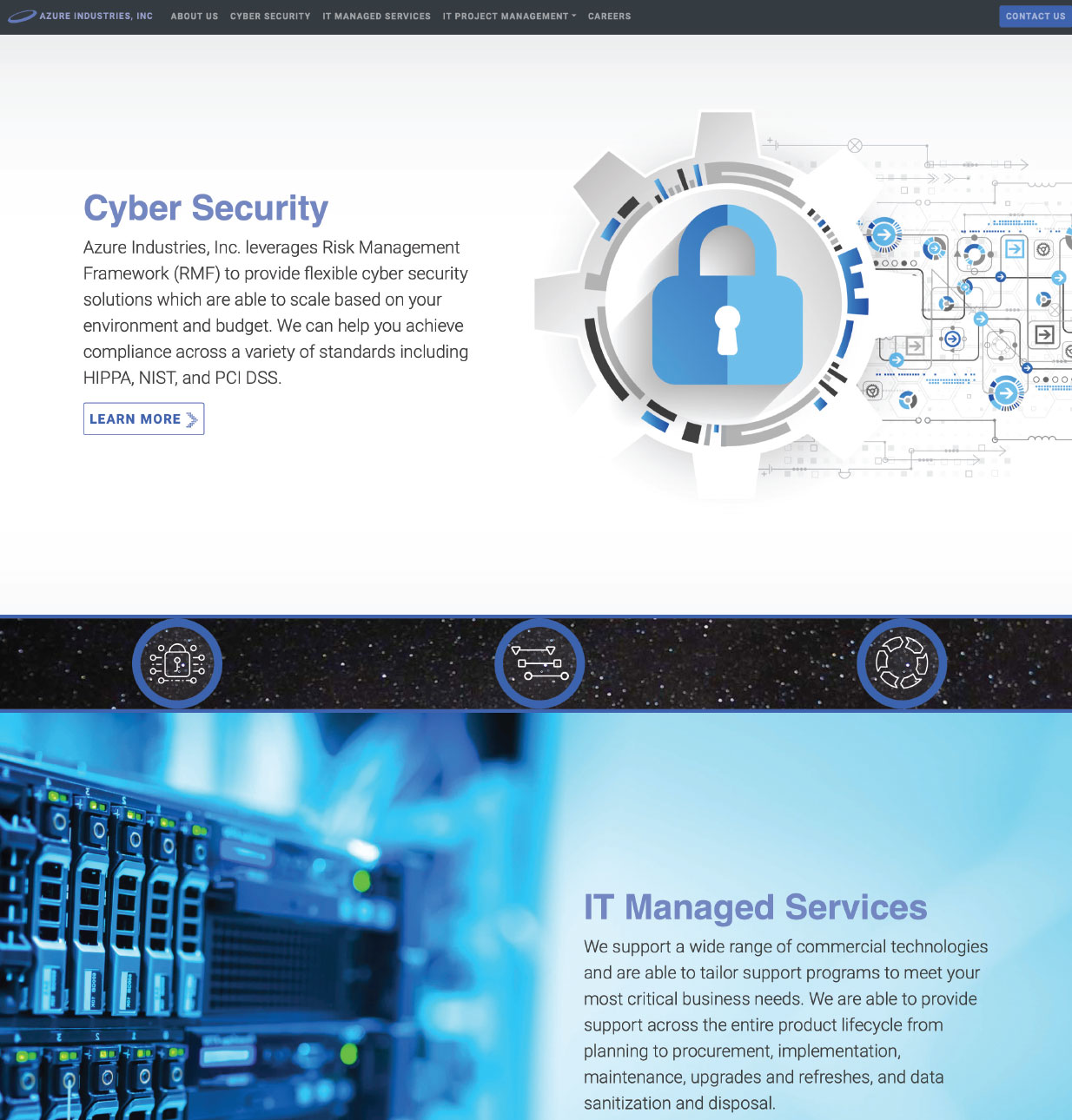 Azure Corporate Website